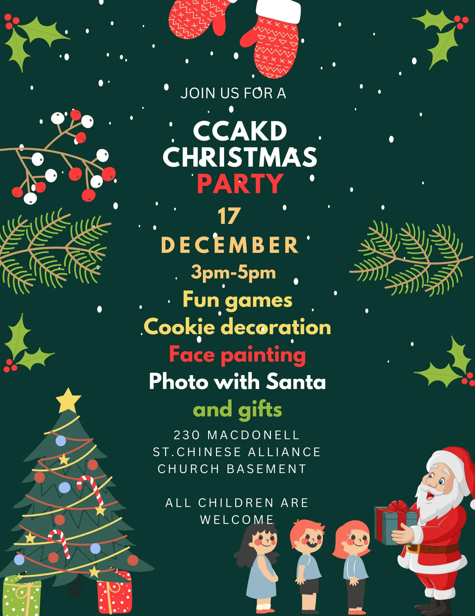 CCAKD Christmas Party